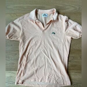 70’s garan Light Pink/orange Polo Shirt